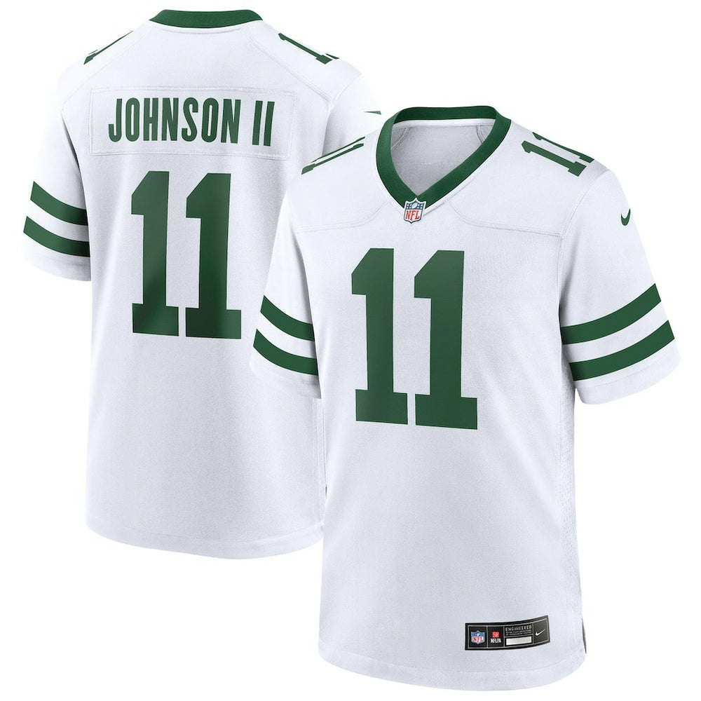 Jermaine Johnson II New York Jets Game Jersey - Legacy White