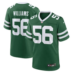 Quincy Williams New York Jets Game Player Jersey?�C Legacy Green