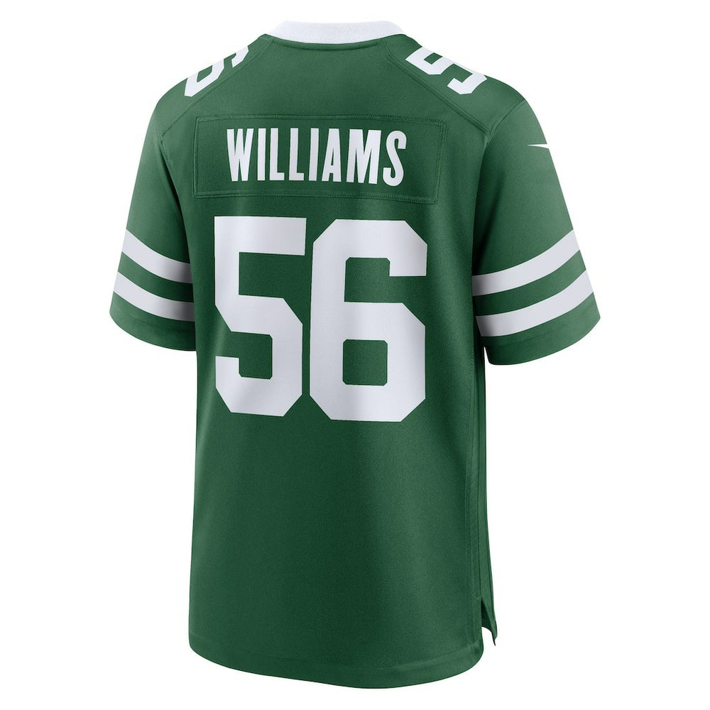Quincy Williams New York Jets Game Player Jersey?�C Legacy Green