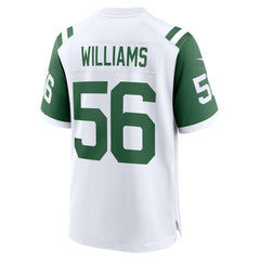 Quincy Williams New York Jets Alternate Game Jersey - White