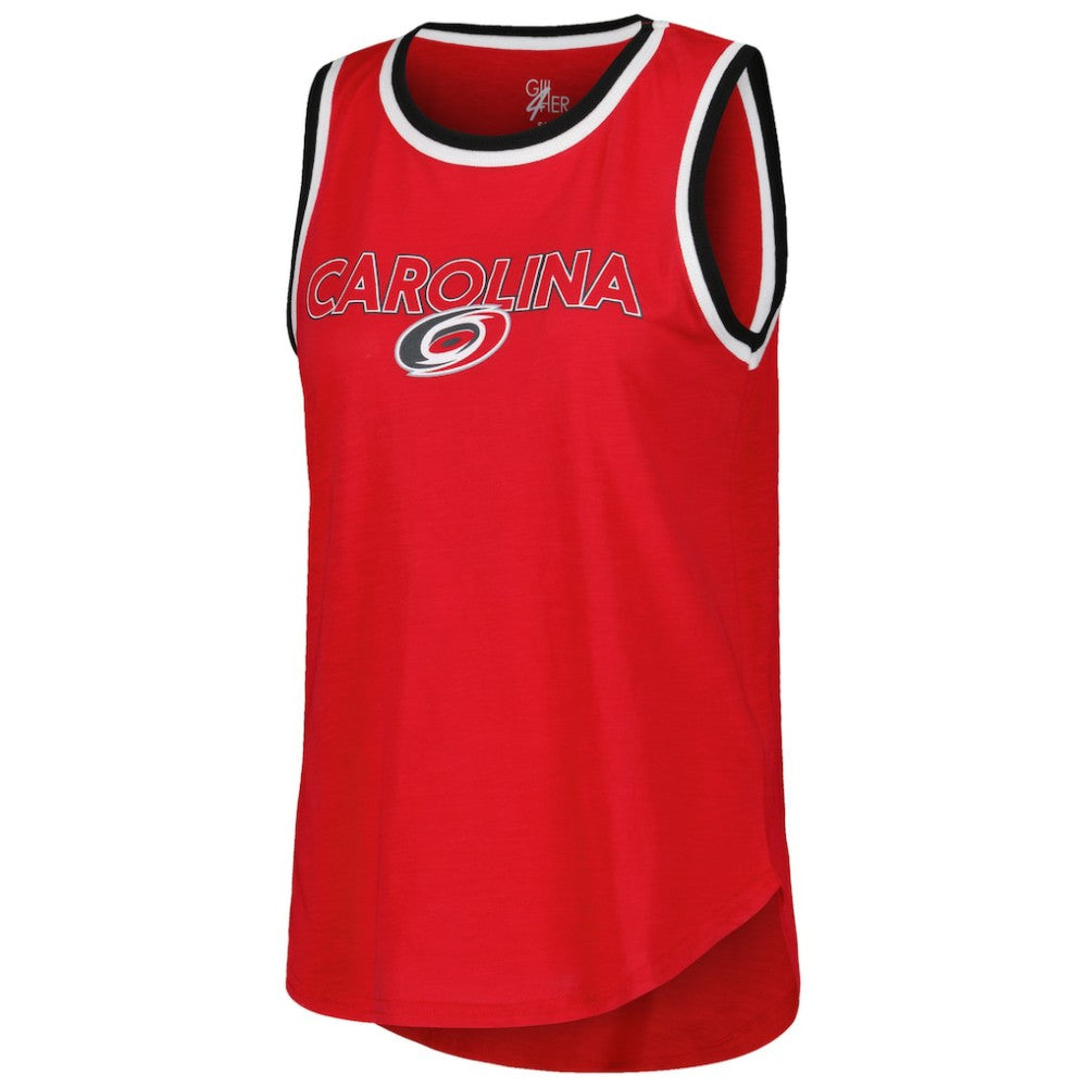 Carolina Hurricanes G-III 4Her by Carl Banks Women's Strategy Tank Top Red
