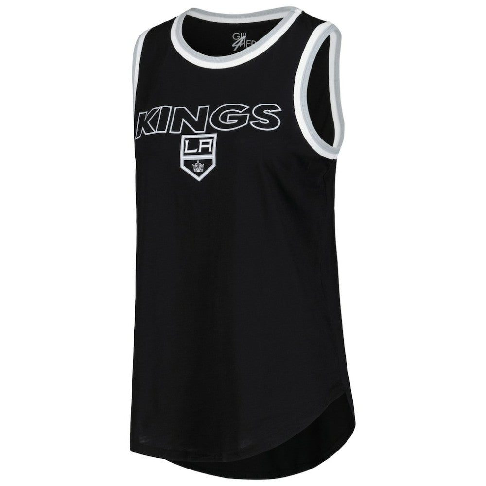 Los Angeles Kings G-III 4Her by Carl Banks Women's Strategy Tank Top Black