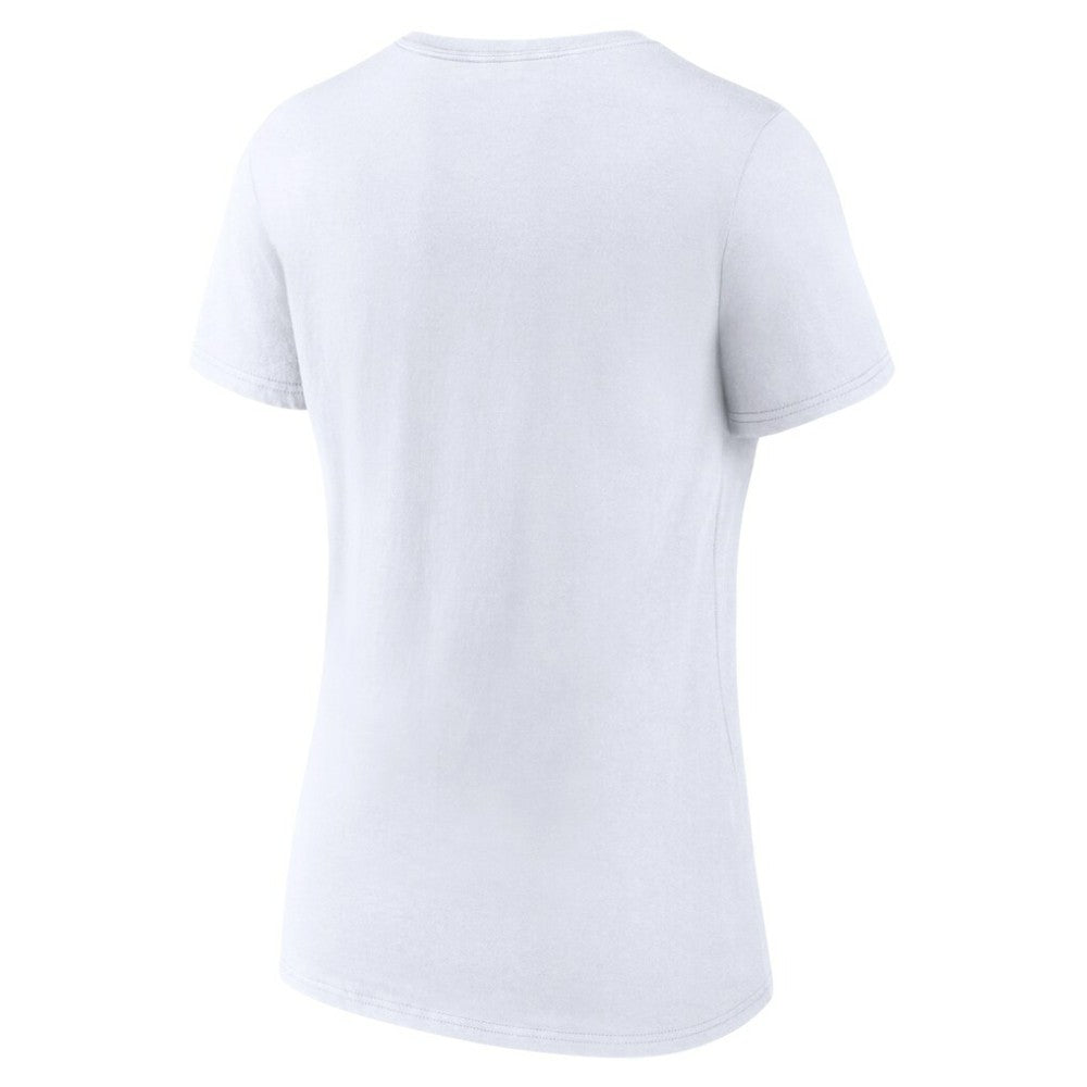 Boston Red Sox Women's Love Wins V-Neck T-Shirt White