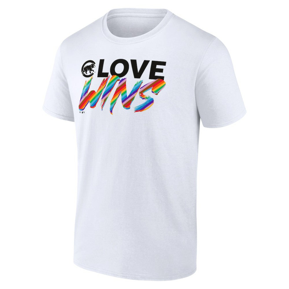 Chicago Cubs Love Wins T-Shirt White