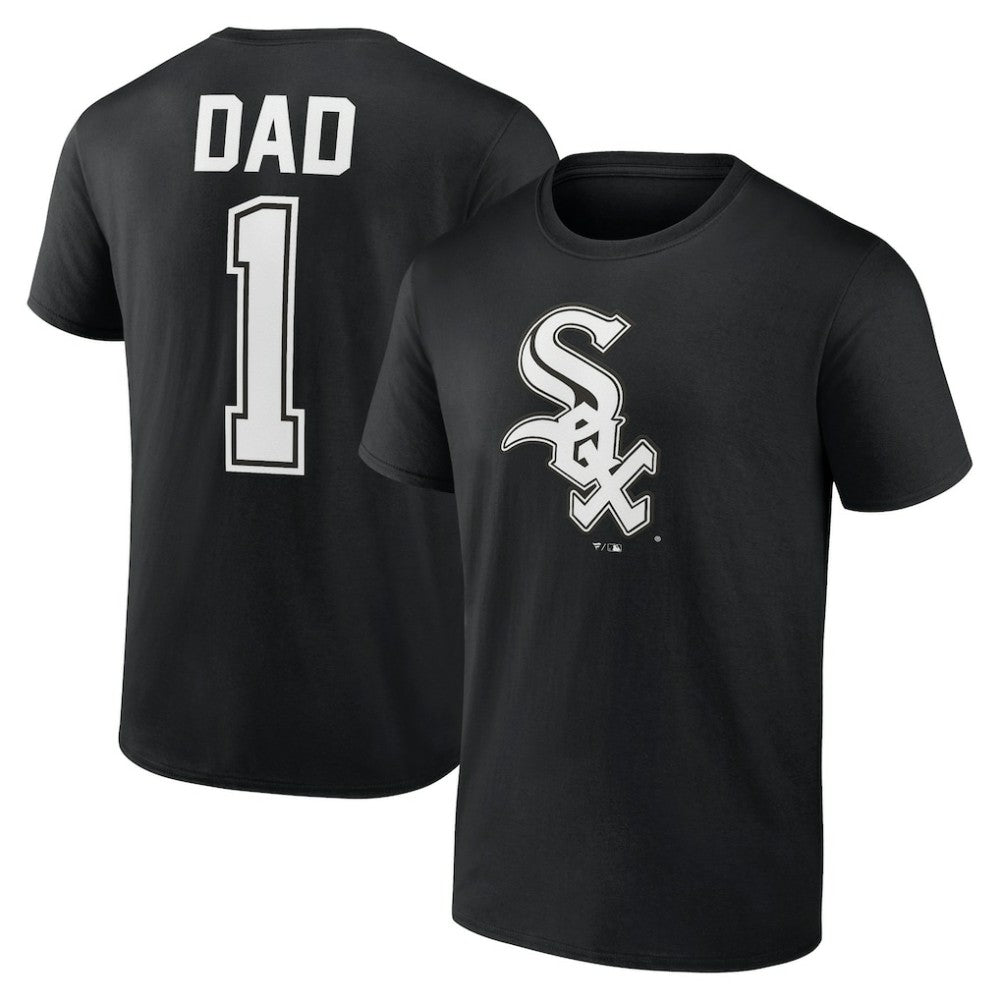 Chicago White Sox Father's Day #1 Dad T-Shirt Black