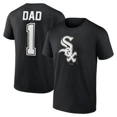 Chicago White Sox Father's Day #1 Dad T-Shirt Black