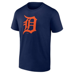 Detroit Tigers Father's Day #1 Dad T-Shirt Navy