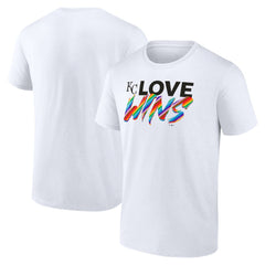Kansas City Royals Love Wins T-Shirt White