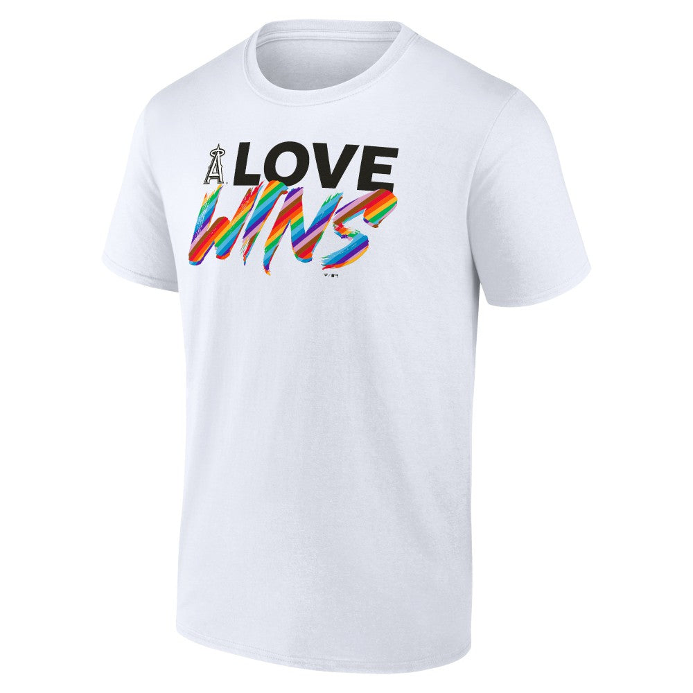 Los Angeles Angels Love Wins T-Shirt White