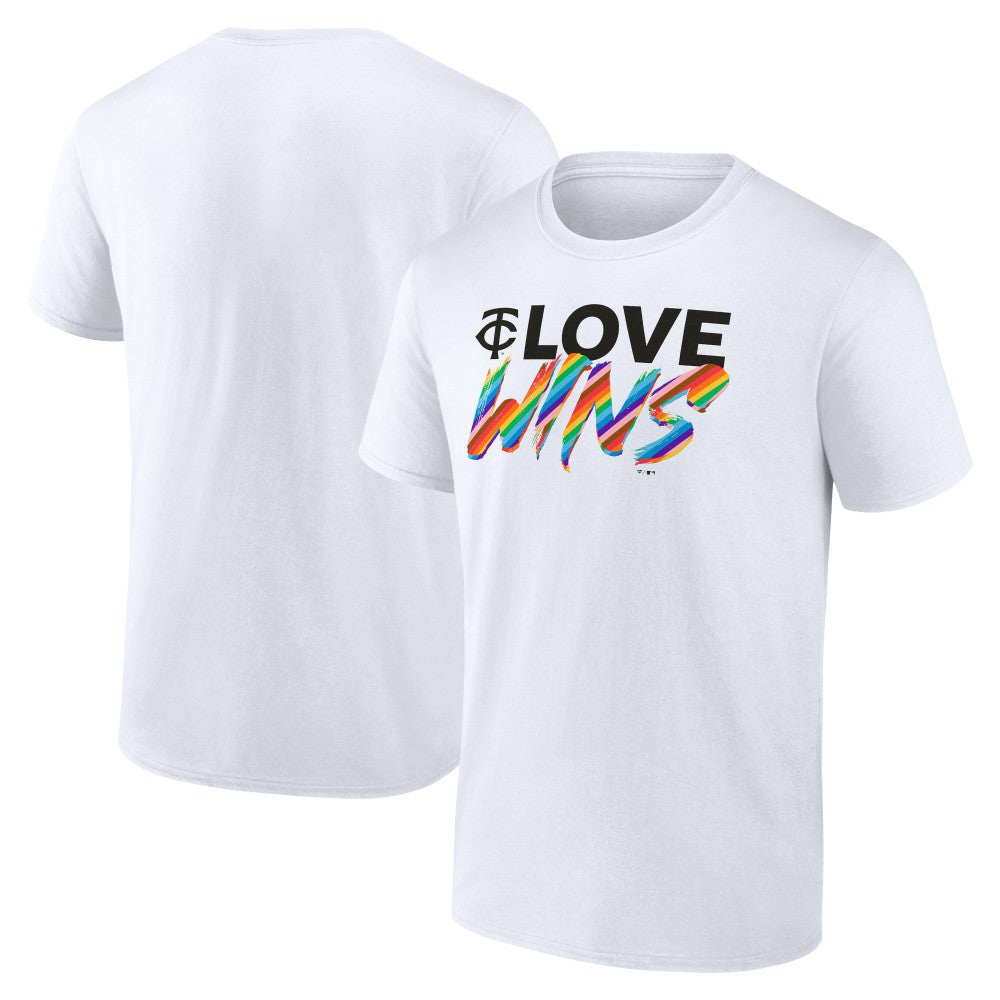 Minnesota Twins Love Wins T-Shirt White