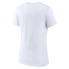 Tampa Bay Rays Women's Love Wins V-Neck T-Shirt White