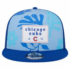 Chicago Cubs Bikini Bottom Trucker 9FIFTY Snapback Hat Royal | New Era