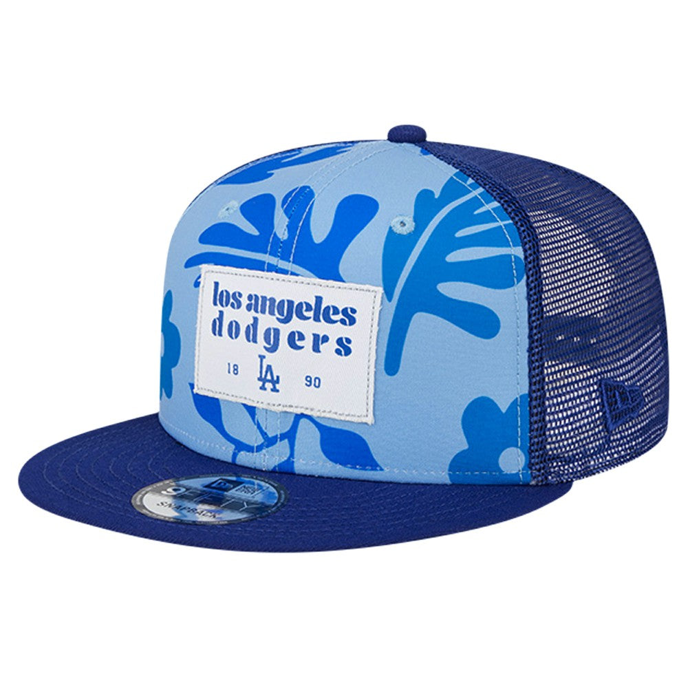 Los Angeles Dodgers Bikini Bottom Trucker 9FIFTY Snapback Hat Royal | New Era