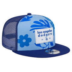 Los Angeles Dodgers Bikini Bottom Trucker 9FIFTY Snapback Hat Royal | New Era