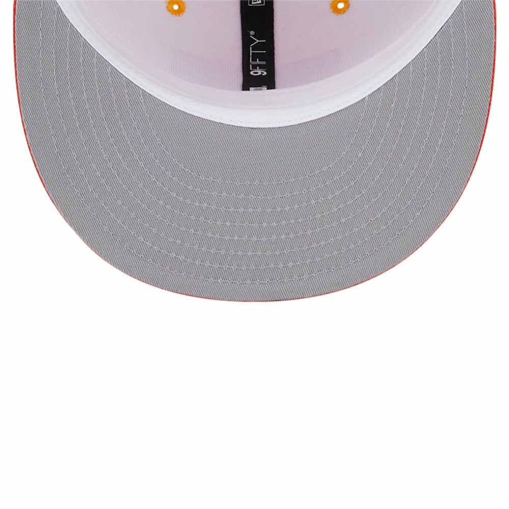 San Francisco Giants Bikini Bottom Trucker 9FIFTY Snapback Hat Orange | New Era