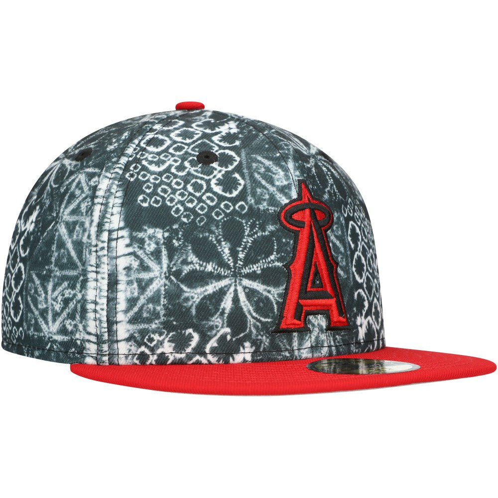 Los Angeles Angels Sands 59FIFTY Fitted Hat Black | New Era