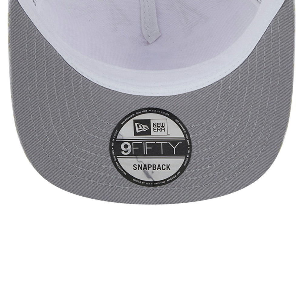 Los Angeles Angels Logo Dunes A-Frame Trucker 9FIFTY Snapback Hat White | New Era