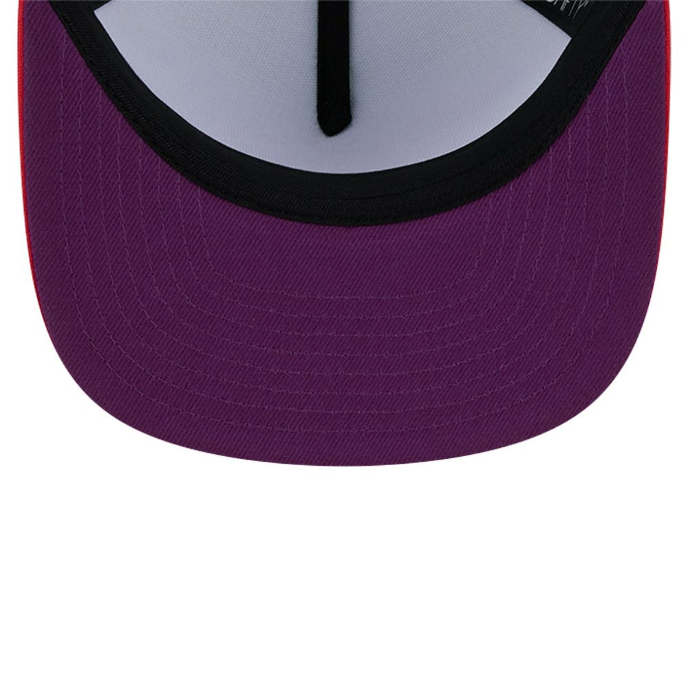 San Francisco Giants Neon Horizon A-Frame Trucker 9FIFTY Snapback Hat Red | New Era