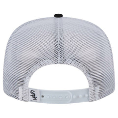 Chicago White Sox Team Horizon 9FIFTY A-Frame Trucker Snapback Hat Black | New Era