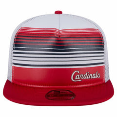 St. Louis Cardinals Team Horizon 9FIFTY A-Frame Trucker Snapback Hat Red | New Era