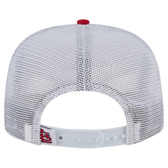 St. Louis Cardinals Team Horizon 9FIFTY A-Frame Trucker Snapback Hat Red | New Era