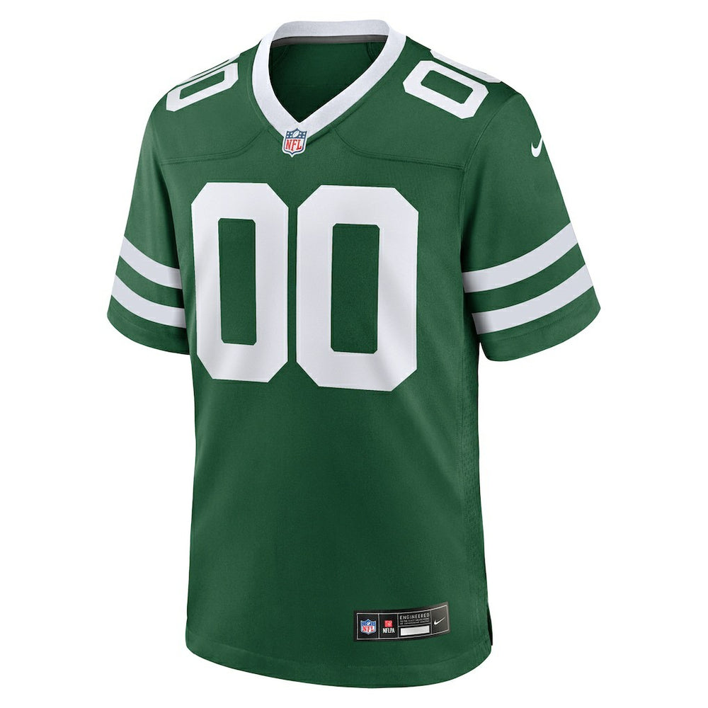 New York Jets Custom Game Jersey - Legacy Green