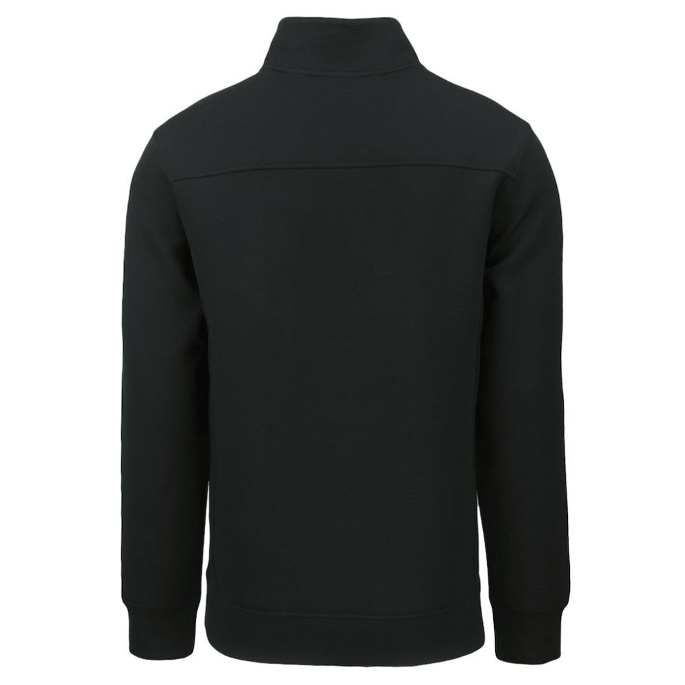 Chicago White Sox Cutter & Buck Cooperstown Collection Roam Eco Recycled Quarter-Zip Pullover Black