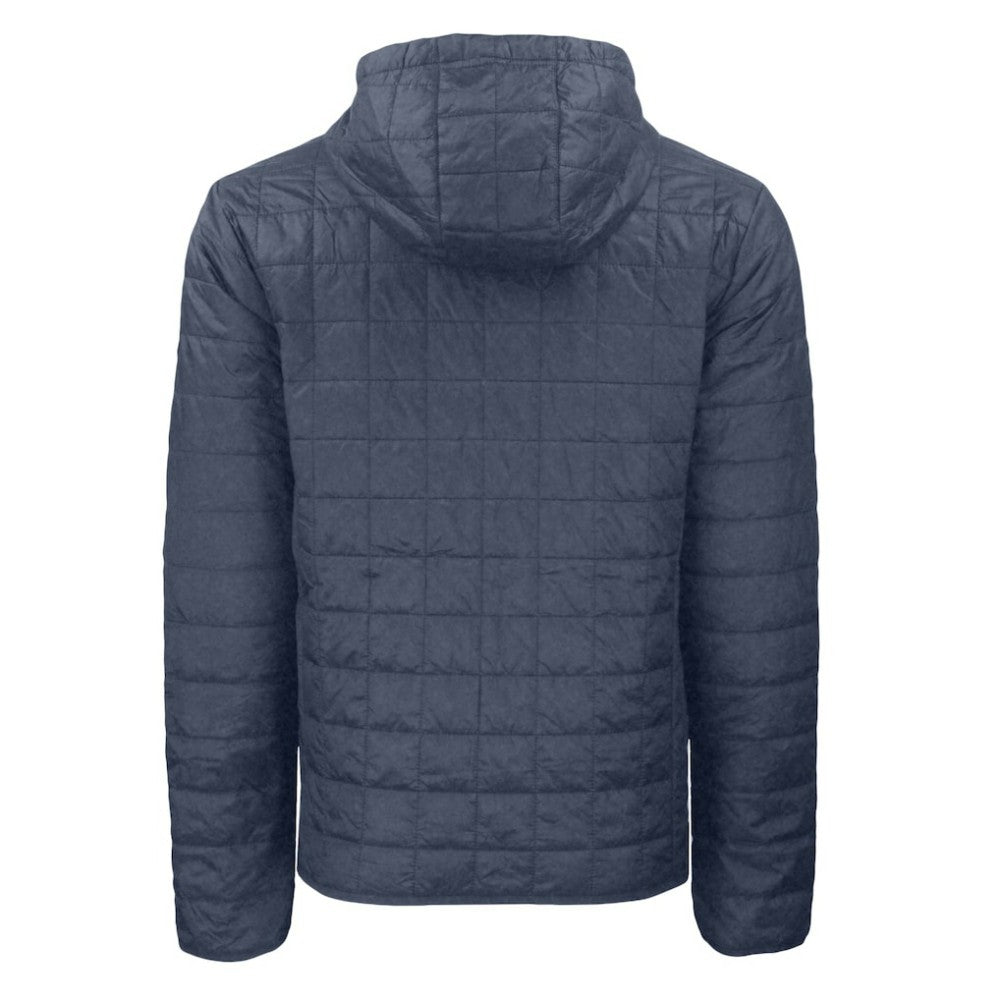 Los Angeles Dodgers Cutter & Buck Cooperstown Collection Rainier Primaloft Eco Full-Zip Hooded Jacket Anthracite