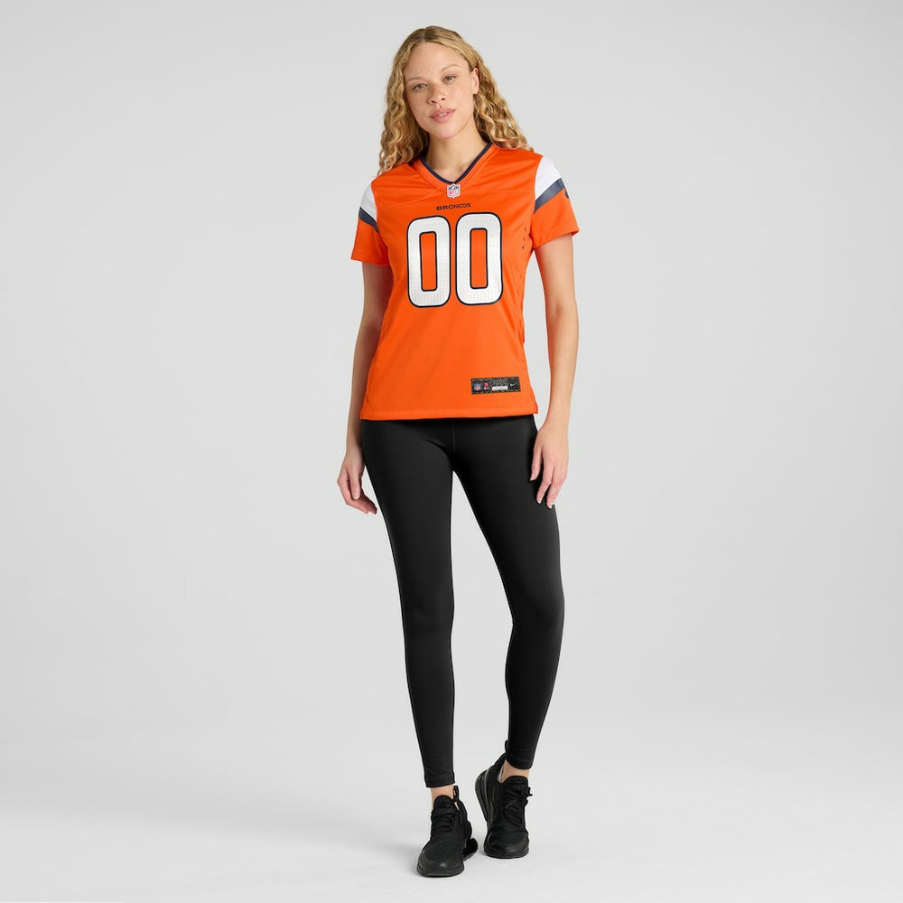 Denver Broncos Women's Mile High Collection Custom Game Jersey - Orange