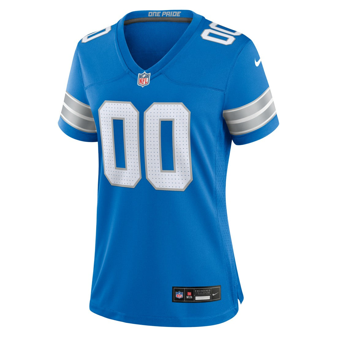 Detroit Lions Women's Custom Game Jersey - Blue