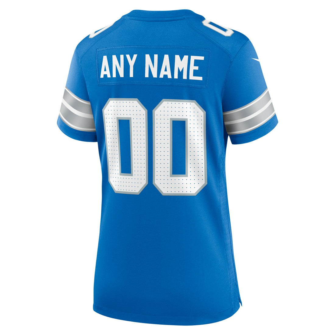 Detroit Lions Women's Custom Game Jersey - Blue