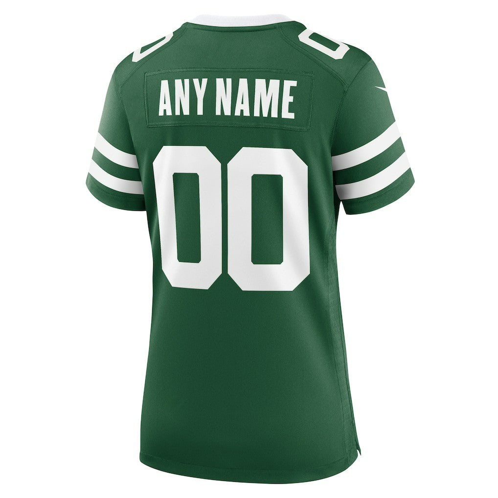 New York Jets Women's Custom Game Jersey - Legacy Green