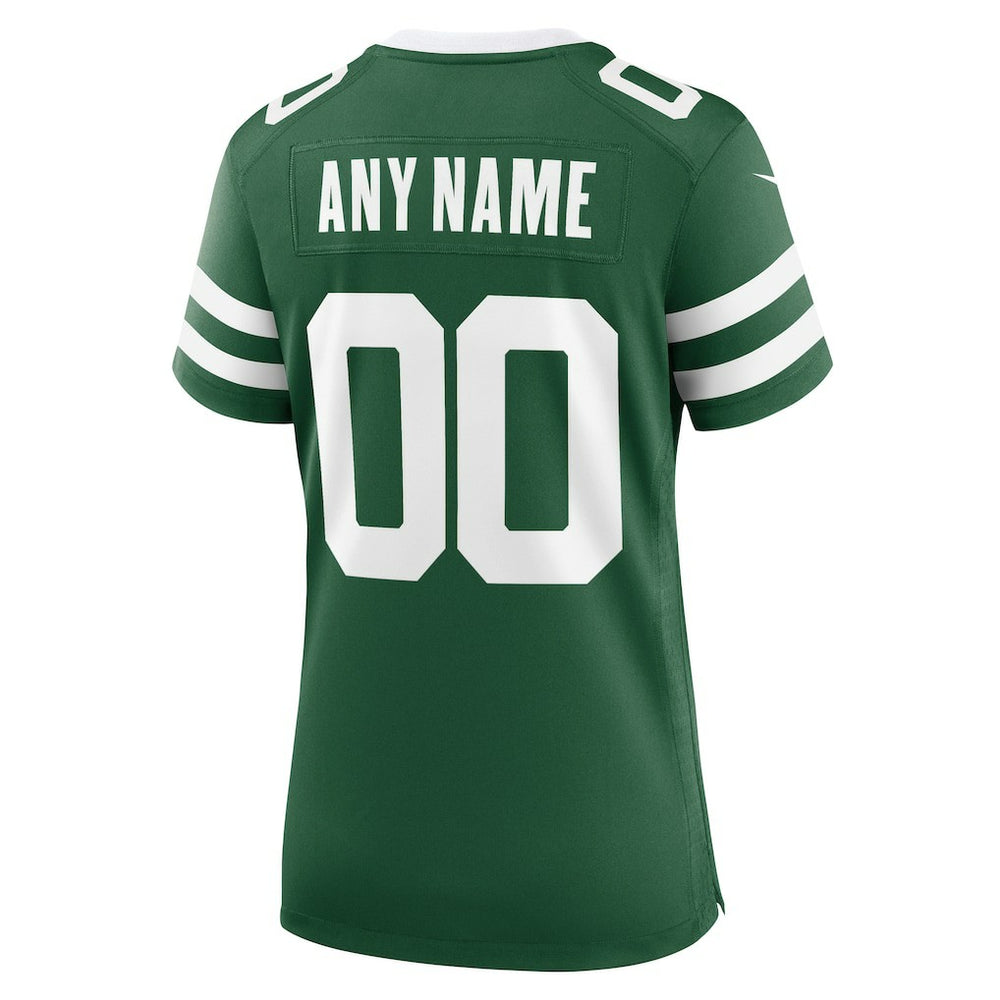 New York Jets Women's Custom Game Jersey - Legacy Green