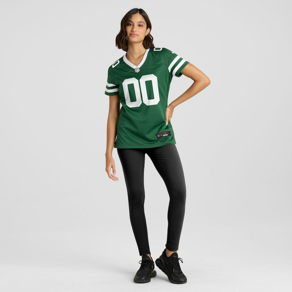 New York Jets Women's Custom Game Jersey - Legacy Green