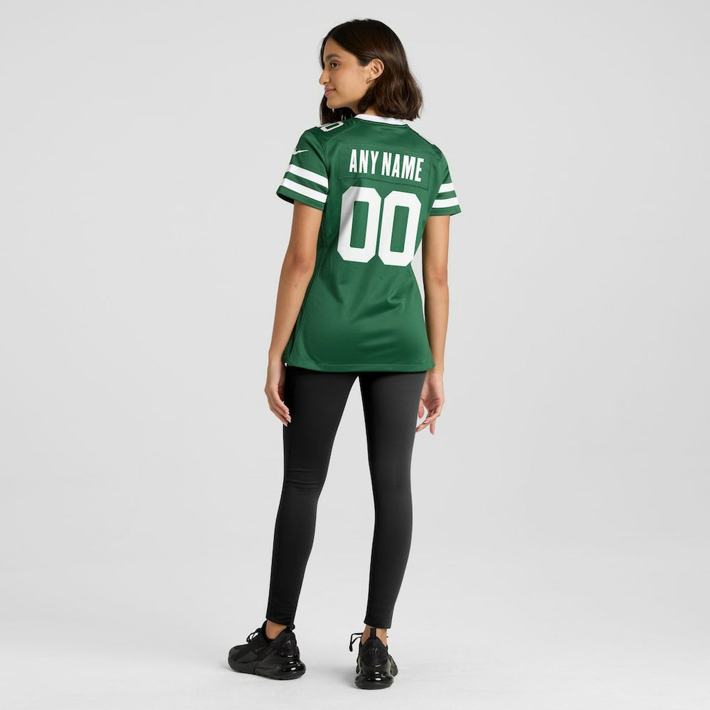 New York Jets Women's Custom Game Jersey - Legacy Green
