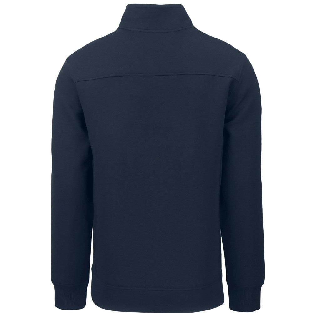 Kansas City Royals Cutter & Buck Roam Eco Recycled Quarter-Zip Pullover Navy