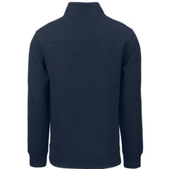 Detroit Tigers Cutter & Buck Roam Eco Recycled Quarter-Zip Pullover Navy