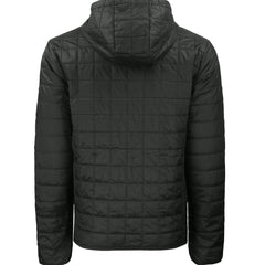 Cincinnati Reds Cutter & Buck Rainier Primaloft Eco Full-Zip Hooded Jacket Black