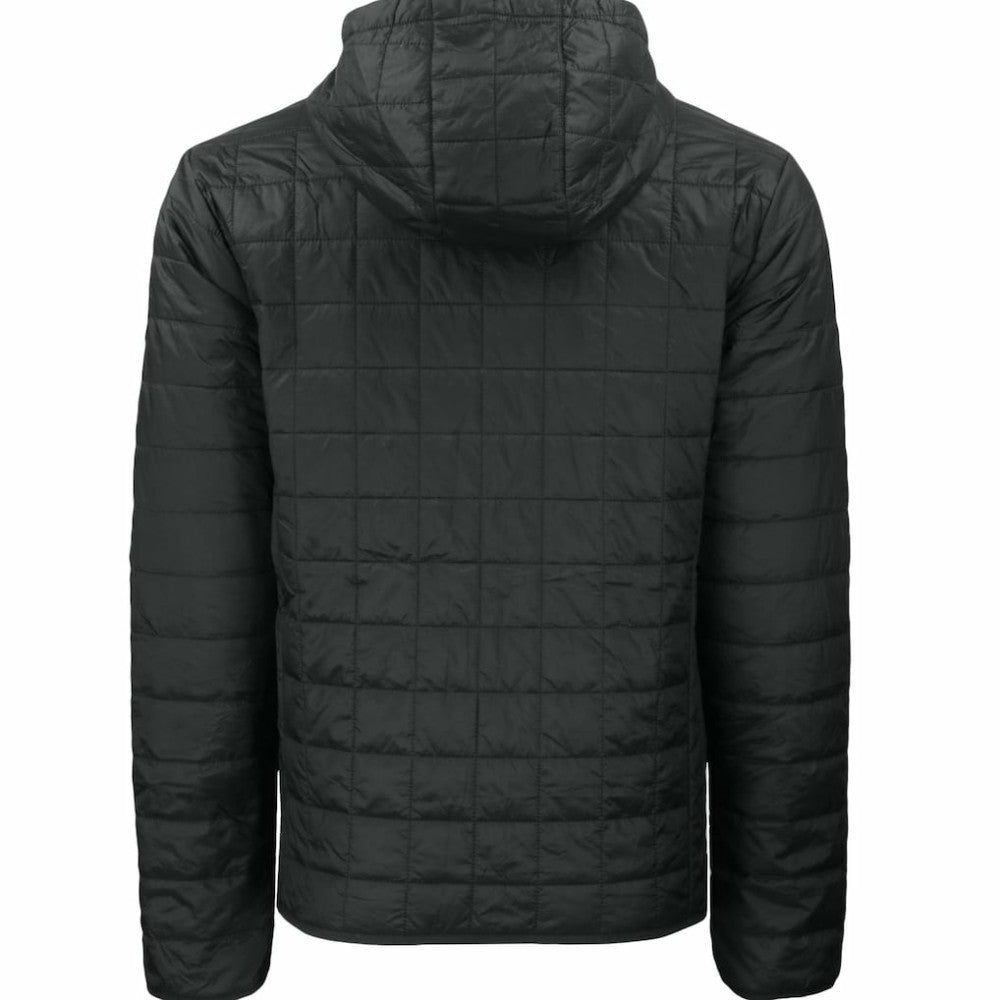 San Francisco Giants Cutter & Buck Rainier Primaloft Eco Full-Zip Hooded Jacket Black