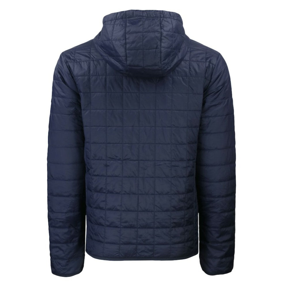 Chicago Cubs Cutter & Buck City Connect Rainier Primaloft Eco Full-Zip Hooded Jacket Navy