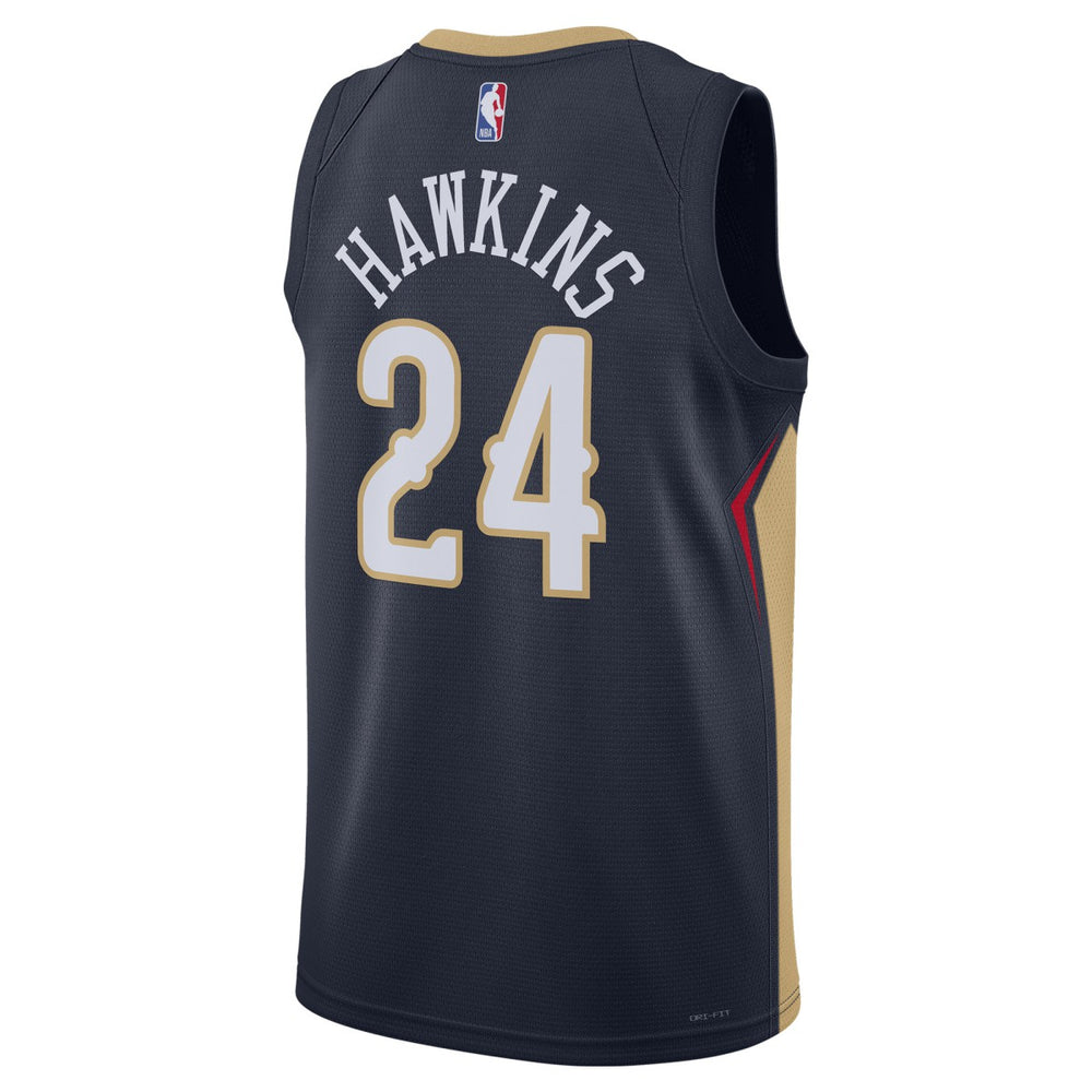 Jordan Hawkins New Orleans Pelicans Unisex Swingman Jersey - Icon Edition - Navy