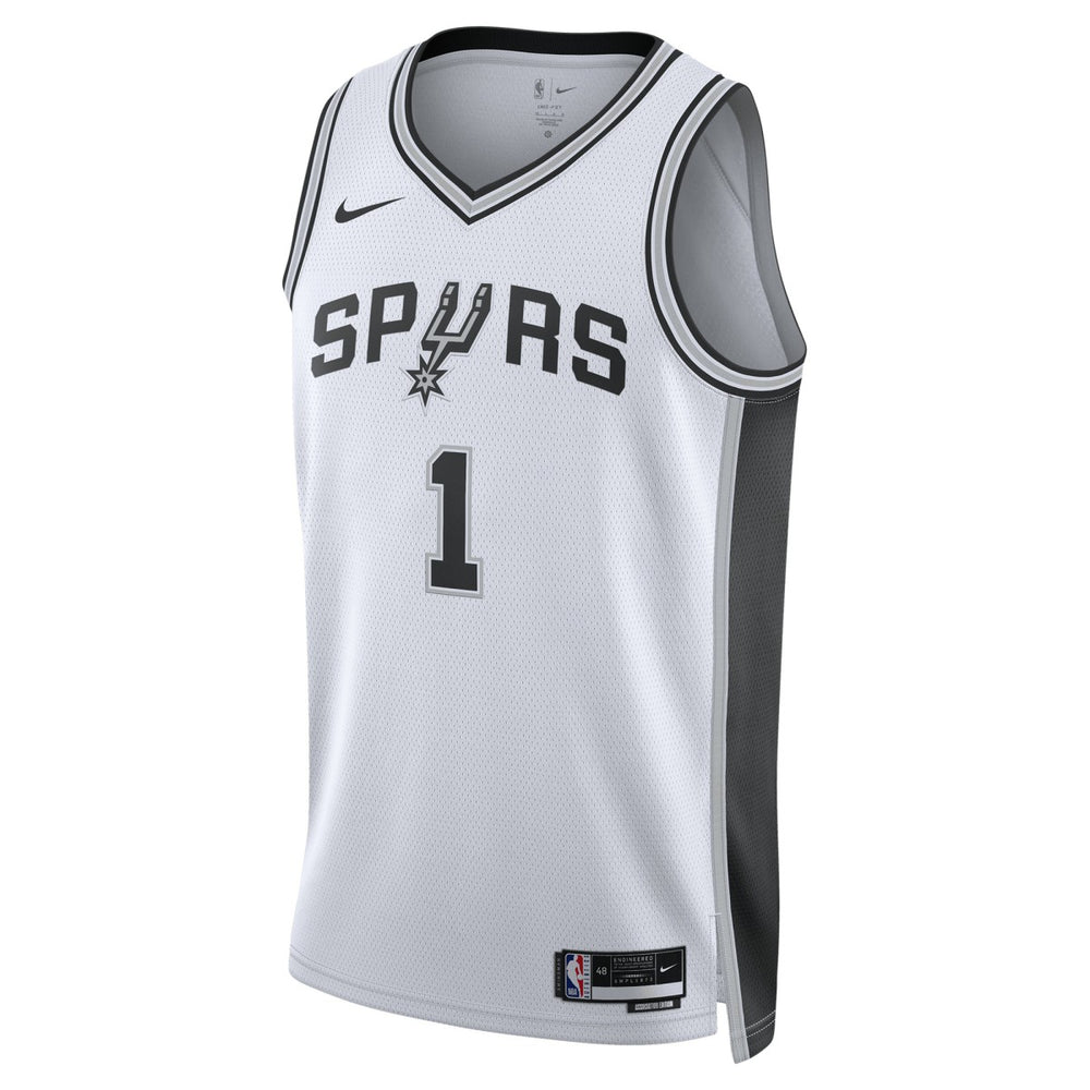 Victor Wembanyama San Antonio Spurs Unisex Swingman Jersey - Association Edition - White