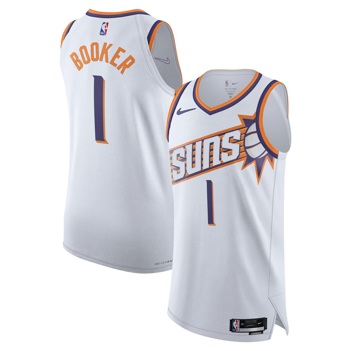 Devin Booker Phoenix Suns Authentic Jersey - Association Edition - White