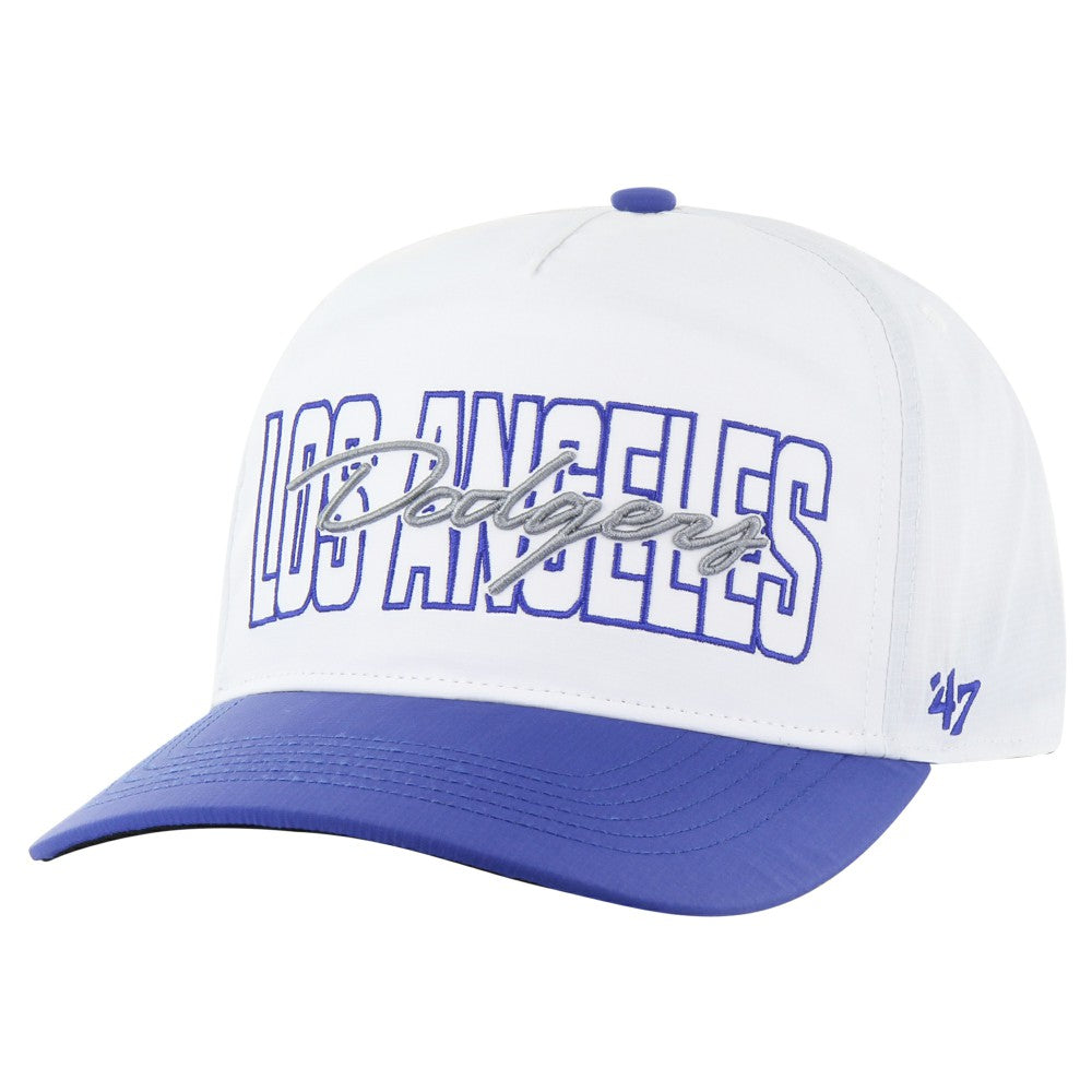 Los Angeles Dodgers Lineman Hitch Adjustable Hat White | 47 brand
