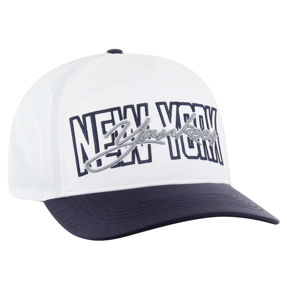 New York Yankees Lineman Hitch Adjustable Hat White | 47 brand