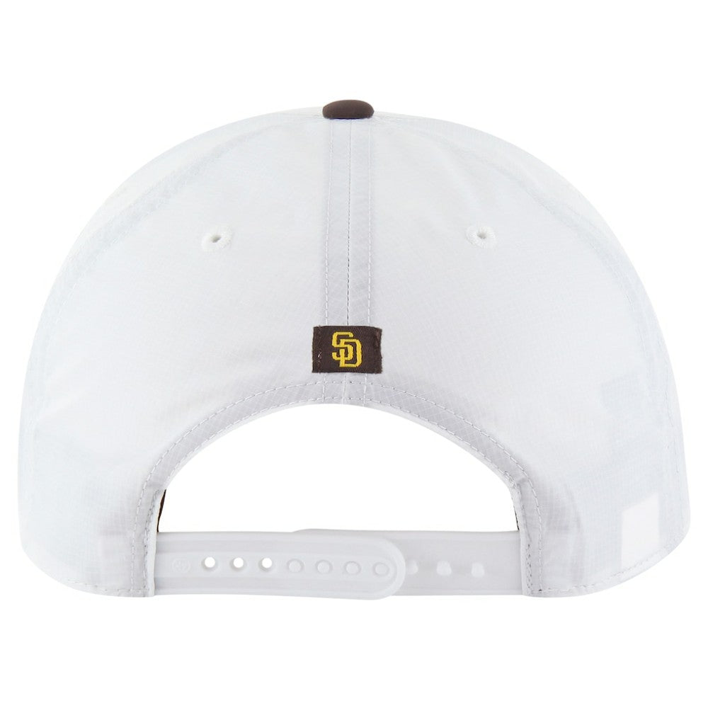 San Diego Padres Lineman Hitch Adjustable Hat White | 47 brand