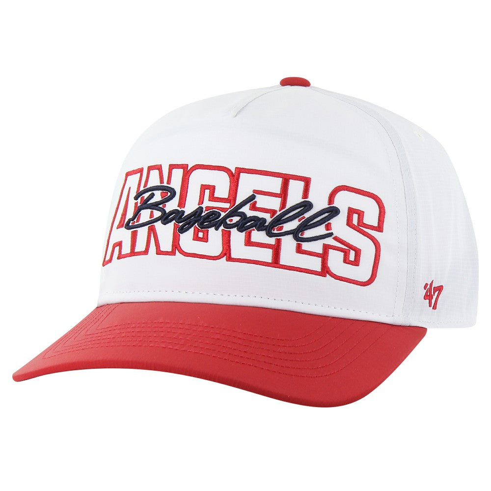 Los Angeles Angels Lineman Hitch Adjustable Hat White | 47 brand