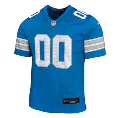 Detroit Lions Youth Custom Game Jersey - Blue