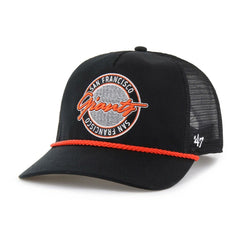 San Francisco Giants Promenade Hitch Adjustable Hat Black | 47 brand
