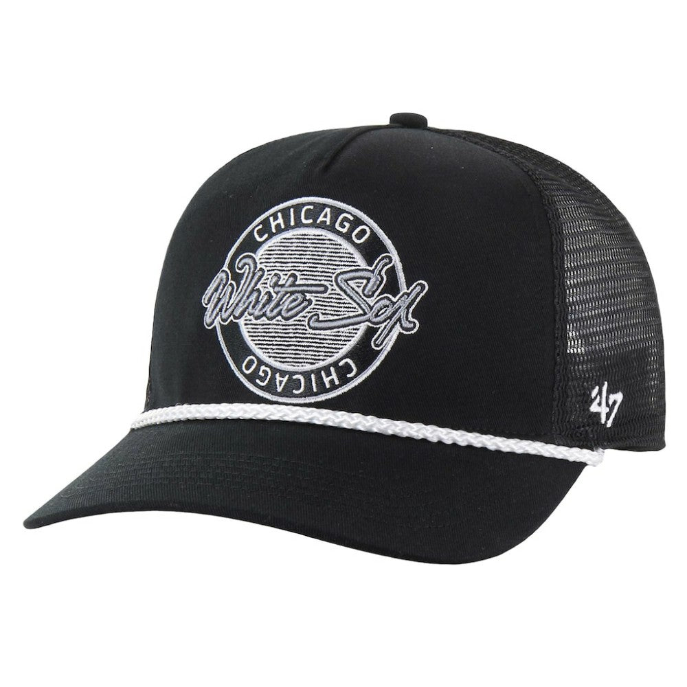 Chicago White Sox Promenade Hitch Adjustable Hat Black | 47 brand